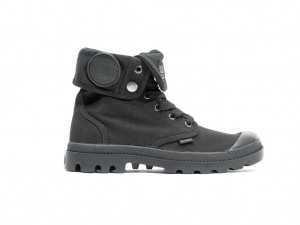 Palladium Baggy Stövlar Dam Svarta Svarta | QGCUBMK-06