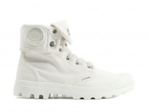 Palladium Baggy Stövlar Dam Vita | ZBGEOFP-53