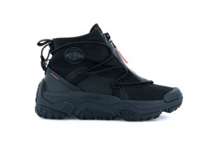 Palladium Off-grid Hi Zip Waterproof + Sneakers Barn Svarta Svarta | KJAIMTU-56