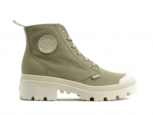 Palladium Pallabase Twill Stövlar Dam Dune | CZSWBXM-37