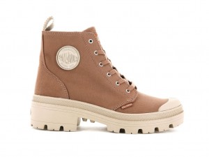 Palladium Pallabase Twill Stövlar Dam Peru Archive | XTPWMKD-80