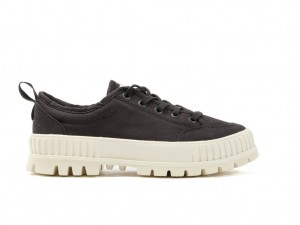 Palladium Pallashock Lo Organic 2 Sneakers Barn Svarta | ODHBZYJ-59