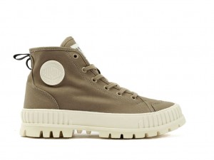Palladium Pallashock Organic 2 Stövlar Barn Gröna | JHMAQIU-65