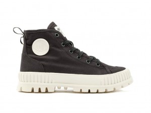 Palladium Pallashock Organic 2 Stövlar Barn Svarta | AQMXZTW-10