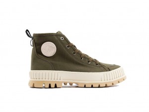Palladium Pallashock Organic 2 Stövlar Dam Olivgröna | SOKHGRJ-06