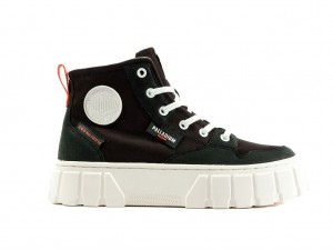 Palladium Pallatower Hi Stövlar Dam Svarta | YDMKWJO-50