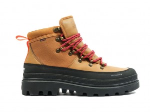 Palladium Pallatrooper Hiker Wp+ Stövlar Dam Apple Cinammon | YSPBRVF-57