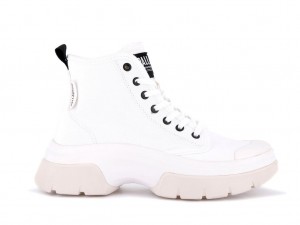 Palladium Pallawave Stövlar Dam Vita | ZWTFQPB-83