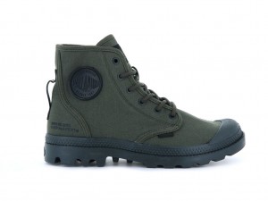 Palladium Pampa Hi Htg Supply Stövlar Barn Olivgröna | RMLYBDZ-64