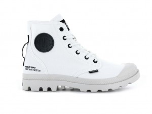Palladium Pampa Hi Htg Supply Stövlar Dam Vita | CMWALPZ-21