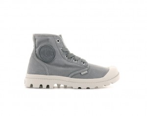 Palladium Pampa Hi Stövlar Dam Grå | ZYTRGMQ-81