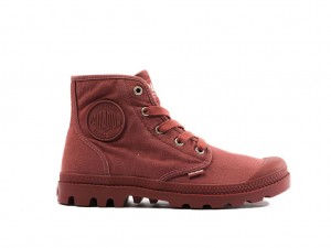 Palladium Pampa Hi Stövlar Dam Röda | VOZTHSE-80