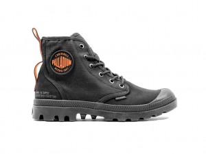 Palladium Pampa Hi Supply Rs Stövlar Barn Svarta | MFCGHIX-84