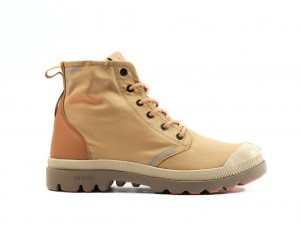 Palladium Pampa Lite+ Recycle Wp+ Stövlar Barn Caramel/Cinammon | HTOIWFE-27