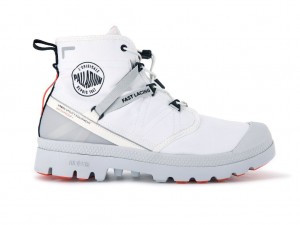Palladium Pampa Travel Lite+ Vattentäta Stövlar Barn Vita | TLBCVEA-37