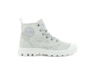 Palladium Pampa Zip Desertwash Stövlar Dam Vita | ESCAIWV-43