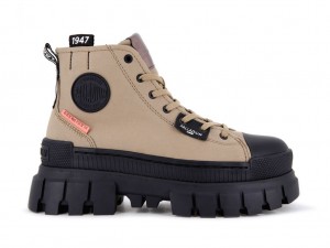 Palladium Revolt Hi Tx Stövlar Dam Olivgröna | EKPFCAL-13