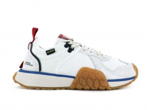 Palladium Troop Runner Sneakers Herr Vita | YWAXLHG-73